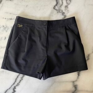 Diane von Furstenberg Hattie Pleated Front Woven Shorts
